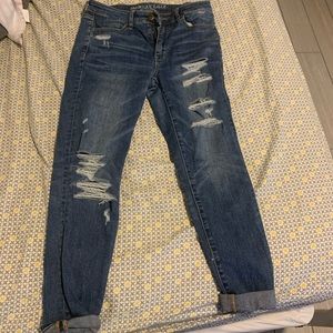 AE high waisted jeggings